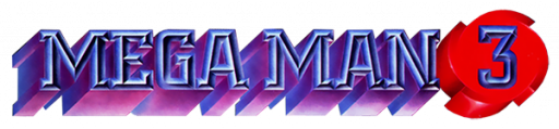 Mega Man 3 (Europe) logo